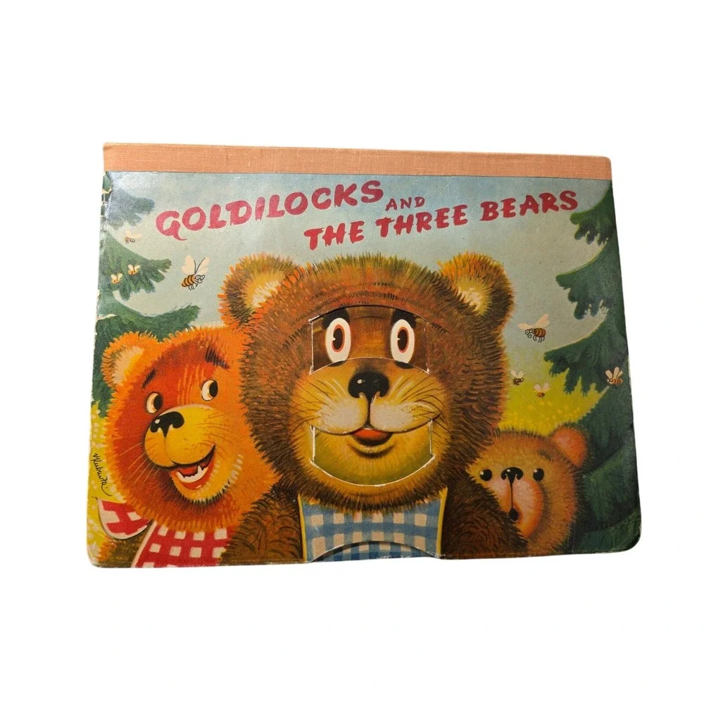 Vintage Goldilocks and the Three Bears‎ & Three Little Pigs Pop Up Book Artia